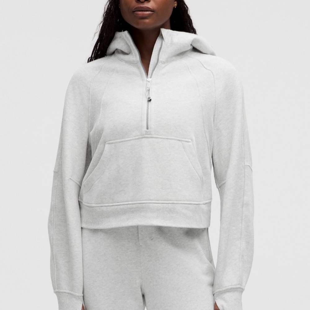 Lululemon scuba oversized half-zip hoodie